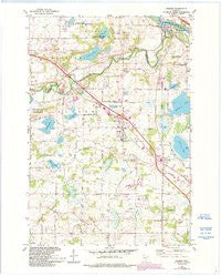 Rogers Minnesota Historical topographic map, 1:24000 scale, 7.5 X 7.5 Minute, Year 1981