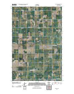 Roland Minnesota Historical topographic map, 1:24000 scale, 7.5 X 7.5 Minute, Year 2010