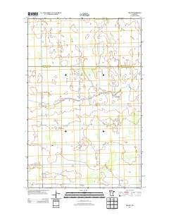 Roland Minnesota Historical topographic map, 1:24000 scale, 7.5 X 7.5 Minute, Year 2013
