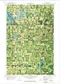 Roland Minnesota Historical topographic map, 1:24000 scale, 7.5 X 7.5 Minute, Year 1971