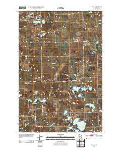 Rollag Minnesota Historical topographic map, 1:24000 scale, 7.5 X 7.5 Minute, Year 2010