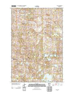 Rollag Minnesota Historical topographic map, 1:24000 scale, 7.5 X 7.5 Minute, Year 2013