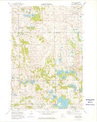 Rollag Minnesota Historical topographic map, 1:24000 scale, 7.5 X 7.5 Minute, Year 1973