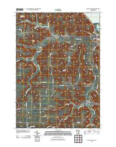 Rollingstone Minnesota Historical topographic map, 1:24000 scale, 7.5 X 7.5 Minute, Year 2011