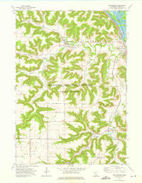 Rollingstone Minnesota Historical topographic map, 1:24000 scale, 7.5 X 7.5 Minute, Year 1972