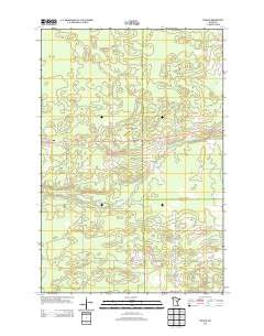 Ronald Minnesota Historical topographic map, 1:24000 scale, 7.5 X 7.5 Minute, Year 2013
