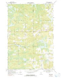 Ronald Minnesota Historical topographic map, 1:24000 scale, 7.5 X 7.5 Minute, Year 1969