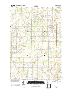 Ronneby Minnesota Historical topographic map, 1:24000 scale, 7.5 X 7.5 Minute, Year 2013