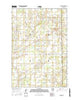 Ronneby Minnesota Current topographic map, 1:24000 scale, 7.5 X 7.5 Minute, Year 2016