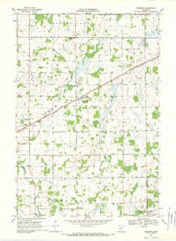 Ronneby Minnesota Historical topographic map, 1:24000 scale, 7.5 X 7.5 Minute, Year 1968