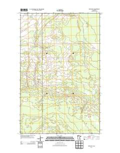 Roosevelt Minnesota Historical topographic map, 1:24000 scale, 7.5 X 7.5 Minute, Year 2013