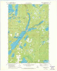 Roosevelt Lake Minnesota Historical topographic map, 1:24000 scale, 7.5 X 7.5 Minute, Year 1970