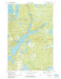 Roosevelt Lake Minnesota Historical topographic map, 1:24000 scale, 7.5 X 7.5 Minute, Year 1970