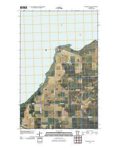 Roosevelt NE Minnesota Historical topographic map, 1:24000 scale, 7.5 X 7.5 Minute, Year 2010