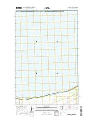 Roosevelt NW Minnesota Current topographic map, 1:24000 scale, 7.5 X 7.5 Minute, Year 2016