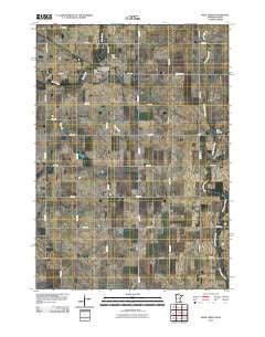 Rose Creek Minnesota Historical topographic map, 1:24000 scale, 7.5 X 7.5 Minute, Year 2010