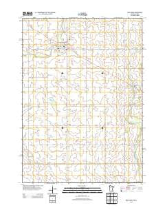 Rose Creek Minnesota Historical topographic map, 1:24000 scale, 7.5 X 7.5 Minute, Year 2013