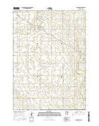 Rose Creek Minnesota Current topographic map, 1:24000 scale, 7.5 X 7.5 Minute, Year 2016