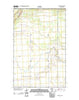 Roseau NE Minnesota Historical topographic map, 1:24000 scale, 7.5 X 7.5 Minute, Year 2013