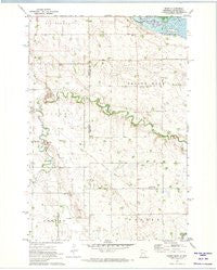 Rosen Minnesota Historical topographic map, 1:24000 scale, 7.5 X 7.5 Minute, Year 1971