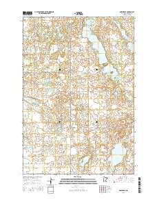 Rosendale Minnesota Current topographic map, 1:24000 scale, 7.5 X 7.5 Minute, Year 2016