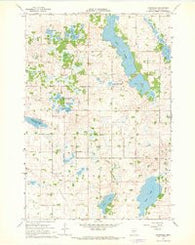 Rosendale Minnesota Historical topographic map, 1:24000 scale, 7.5 X 7.5 Minute, Year 1967