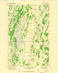 Rosewood Minnesota Historical topographic map, 1:24000 scale, 7.5 X 7.5 Minute, Year 1959
