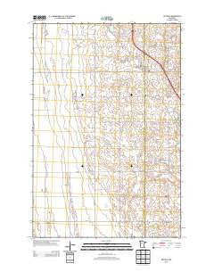 Rothsay Minnesota Historical topographic map, 1:24000 scale, 7.5 X 7.5 Minute, Year 2013
