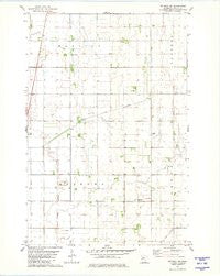 Rothsay NW Minnesota Historical topographic map, 1:24000 scale, 7.5 X 7.5 Minute, Year 1981