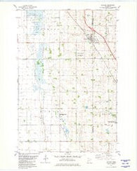 Rothsay Minnesota Historical topographic map, 1:24000 scale, 7.5 X 7.5 Minute, Year 1981