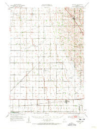Rothsay Minnesota Historical topographic map, 1:62500 scale, 15 X 15 Minute, Year 1951