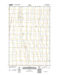 Rothsay NW Minnesota Historical topographic map, 1:24000 scale, 7.5 X 7.5 Minute, Year 2013