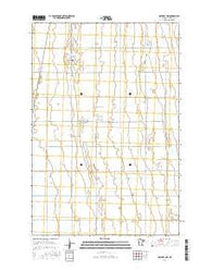 Rothsay NW Minnesota Current topographic map, 1:24000 scale, 7.5 X 7.5 Minute, Year 2016