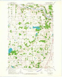 Round Prairie Minnesota Historical topographic map, 1:24000 scale, 7.5 X 7.5 Minute, Year 1966