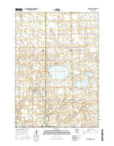 Round Lake Minnesota Current topographic map, 1:24000 scale, 7.5 X 7.5 Minute, Year 2016