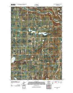 Round Prairie Minnesota Historical topographic map, 1:24000 scale, 7.5 X 7.5 Minute, Year 2010