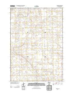 Rowena Minnesota Historical topographic map, 1:24000 scale, 7.5 X 7.5 Minute, Year 2013