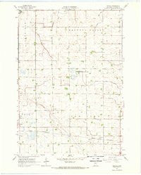 Rowena Minnesota Historical topographic map, 1:24000 scale, 7.5 X 7.5 Minute, Year 1967