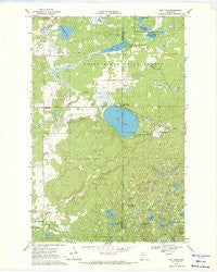 Roy Lake Minnesota Historical topographic map, 1:24000 scale, 7.5 X 7.5 Minute, Year 1969