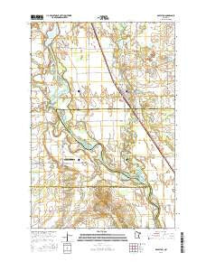 Royalton Minnesota Current topographic map, 1:24000 scale, 7.5 X 7.5 Minute, Year 2016