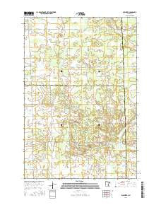 Rum River Minnesota Current topographic map, 1:24000 scale, 7.5 X 7.5 Minute, Year 2016
