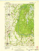 Rush City Minnesota Historical topographic map, 1:62500 scale, 15 X 15 Minute, Year 1955
