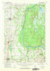 Rush City Minnesota Historical topographic map, 1:62500 scale, 15 X 15 Minute, Year 1955