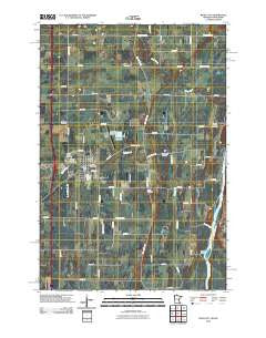Rush City Minnesota Historical topographic map, 1:24000 scale, 7.5 X 7.5 Minute, Year 2010