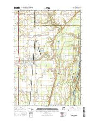 Rush City Minnesota Current topographic map, 1:24000 scale, 7.5 X 7.5 Minute, Year 2016