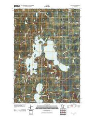 Rush Lake Minnesota Historical topographic map, 1:24000 scale, 7.5 X 7.5 Minute, Year 2010