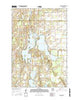 Rush Lake Minnesota Current topographic map, 1:24000 scale, 7.5 X 7.5 Minute, Year 2016