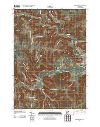 Rushford West Minnesota Historical topographic map, 1:24000 scale, 7.5 X 7.5 Minute, Year 2010
