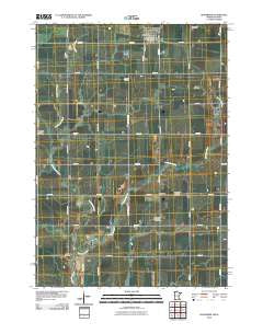 Rushmore Minnesota Historical topographic map, 1:24000 scale, 7.5 X 7.5 Minute, Year 2010