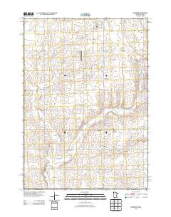 Rushmore Minnesota Historical topographic map, 1:24000 scale, 7.5 X 7.5 Minute, Year 2013